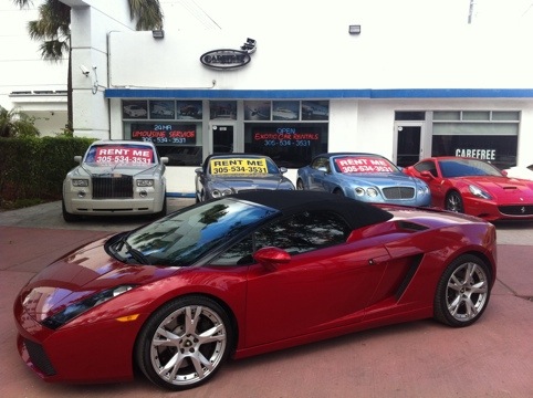 Exotic Car Rental Miami