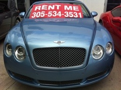 Los Angeles exotic car rental