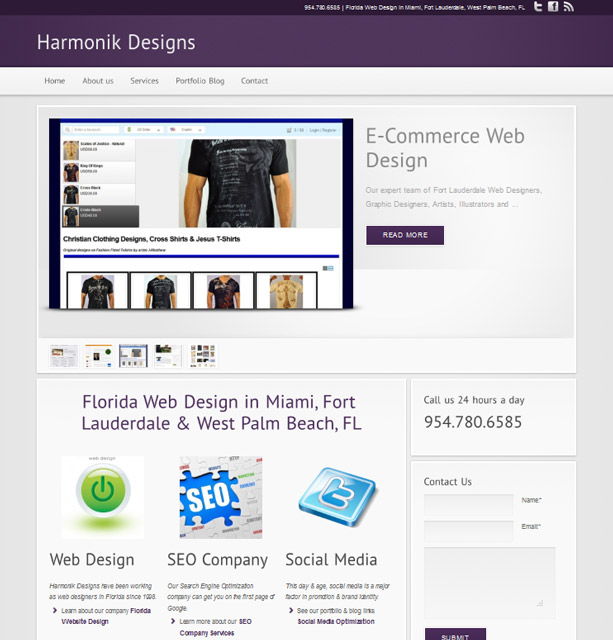 Harmonik Web Design Florida